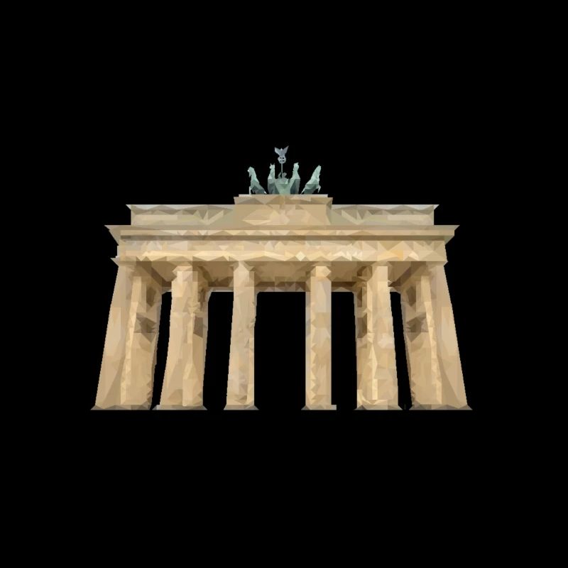 Brandenburger Tor Low Poly