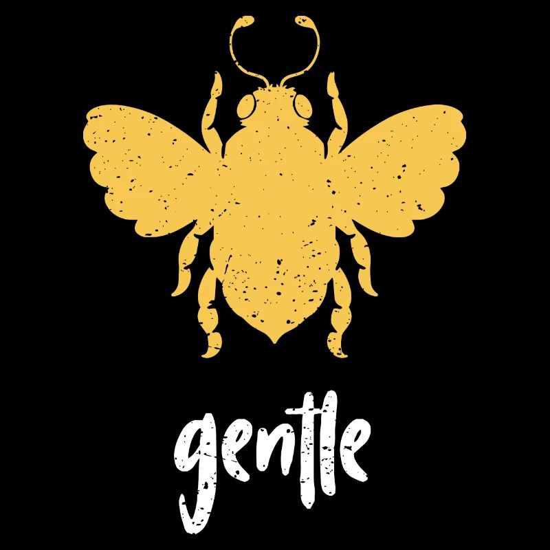 Yellow Bee Gentle Bee Be Gentle