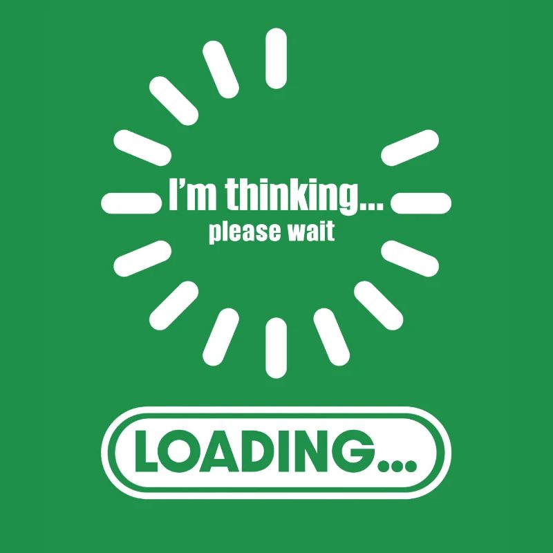 Im thinking please wait its Loading I Think