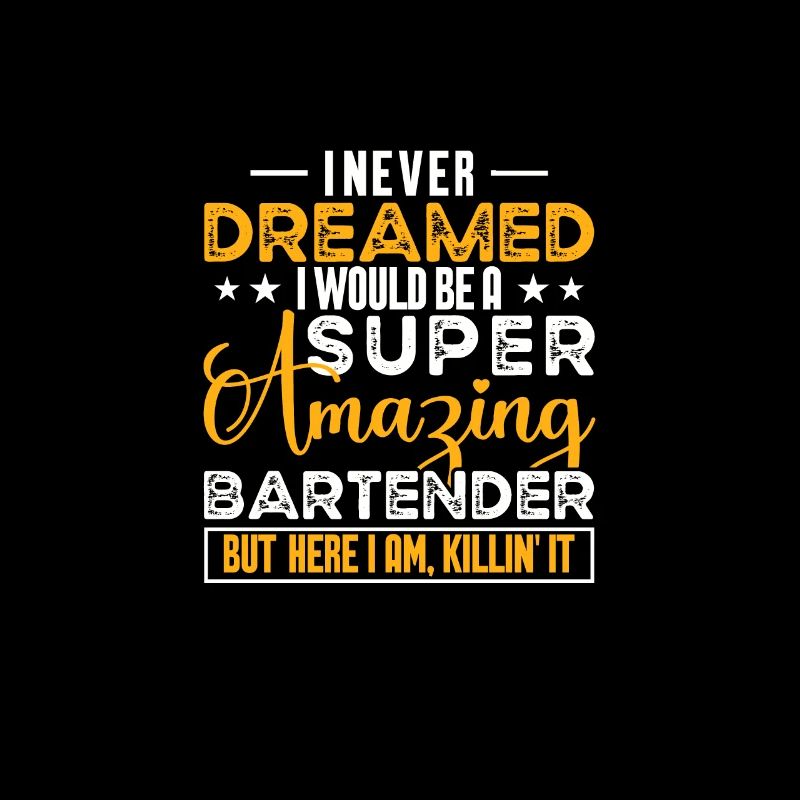 Barkeeper Geschenk Mixologist Spruch Bar