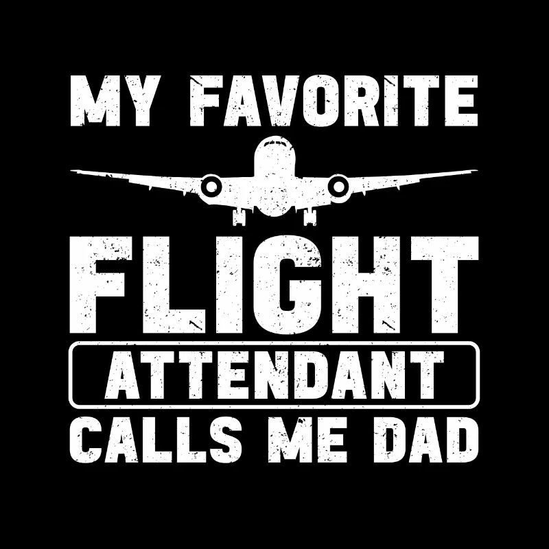 Flugbegleiter Papa Stewardess Flugbegleiter