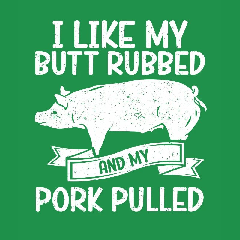 BBQ Pulled Pork Schwein Grill