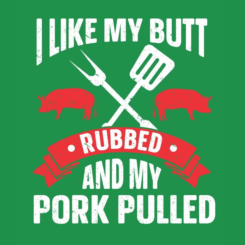 BBQ Pulled Pork Schwein Grill