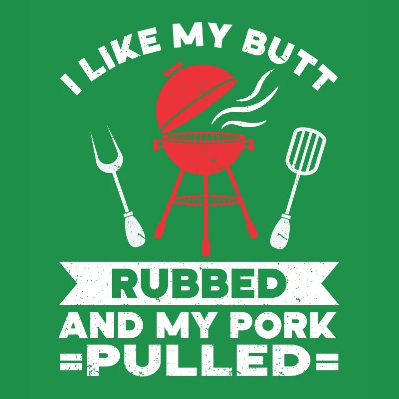 BBQ Pulled Pork Schwein Grill