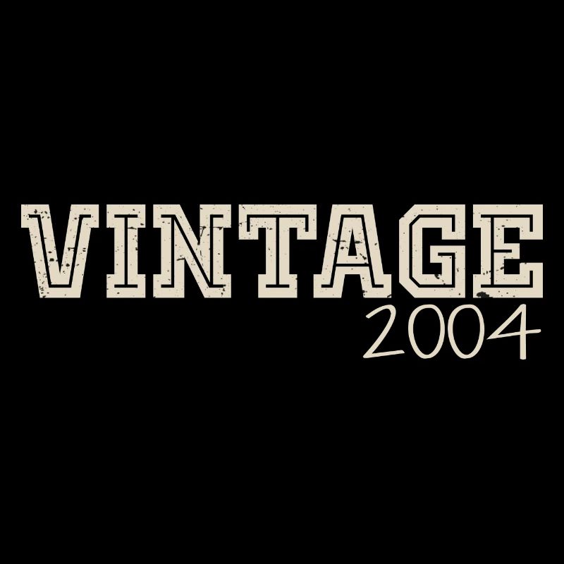 Jahrgang 2004 Original 2004 Retro 2004 Geschenk 2004