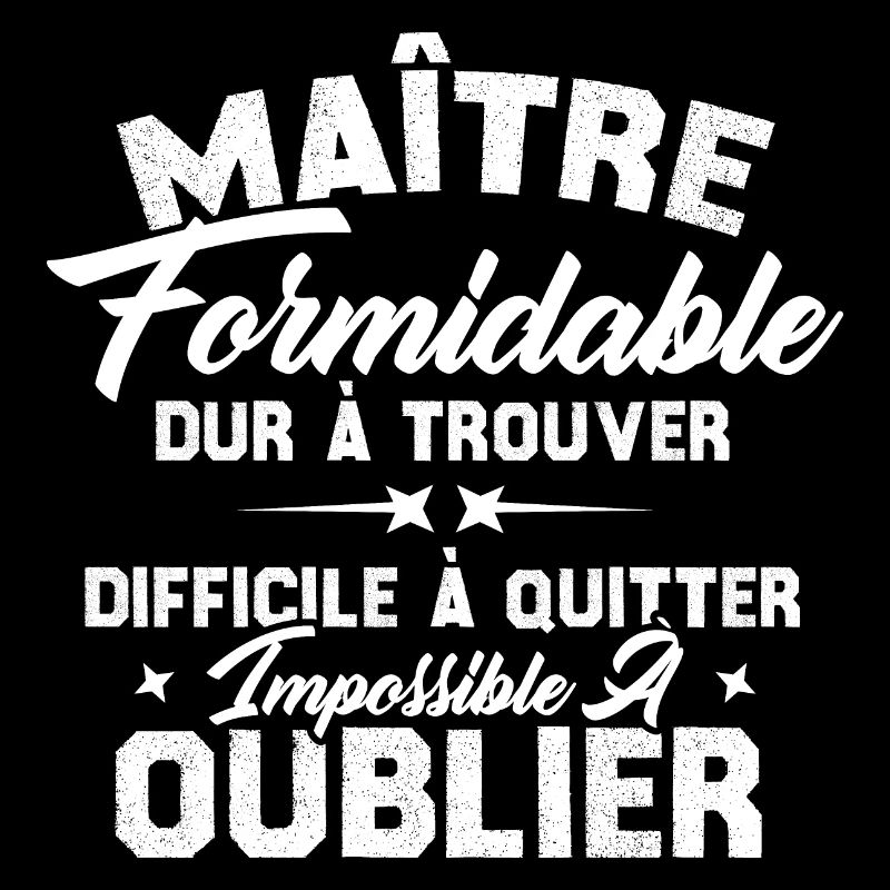Maître Formidable Idée Cadeau Maître D'école