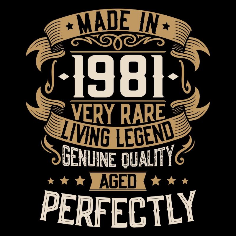 1981 naissance anniversaire cadeau