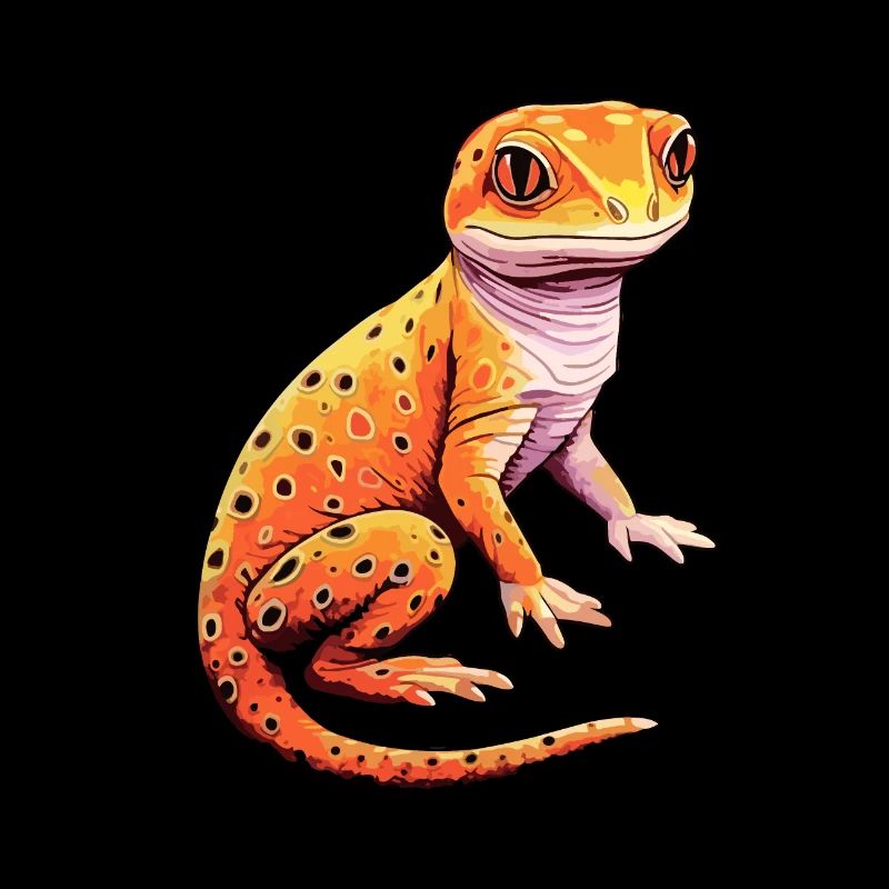 Gecko léopard - Mélodies chromatiques