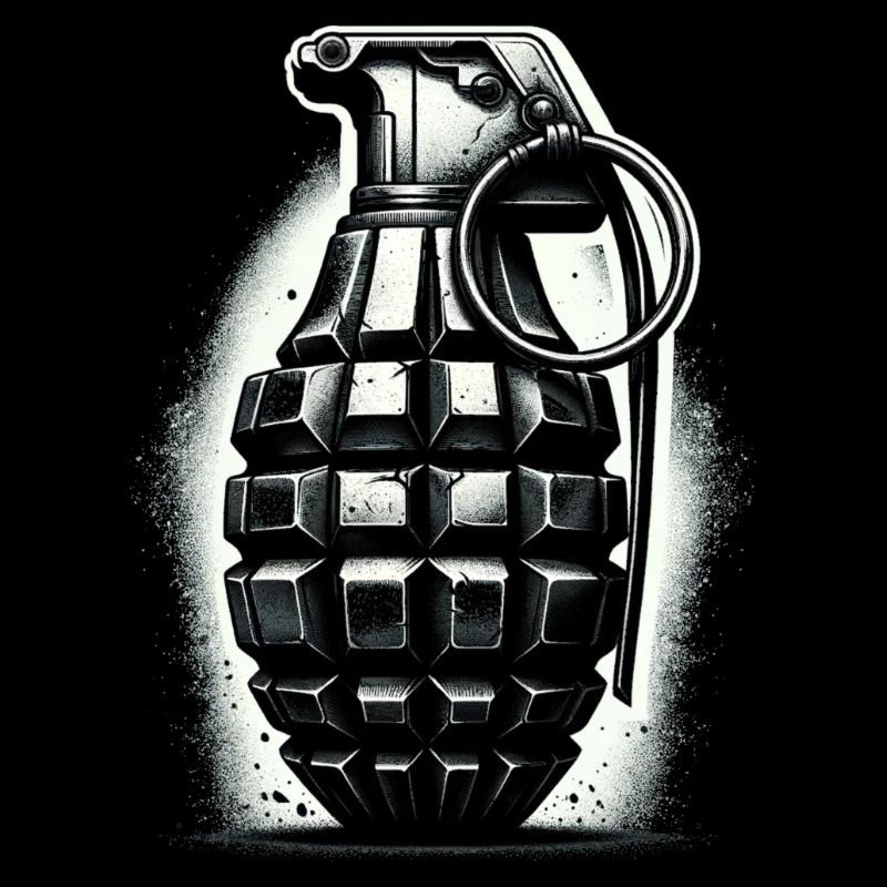 Charge explosive : Grenade à main