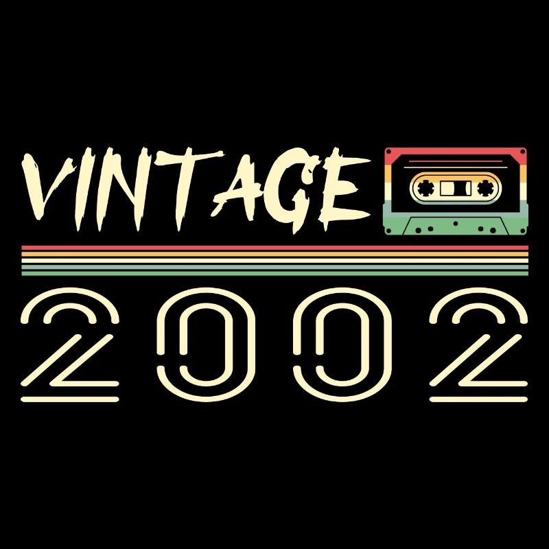 2002 Original 2002 Retro Geburtstagsgeschenk 2002