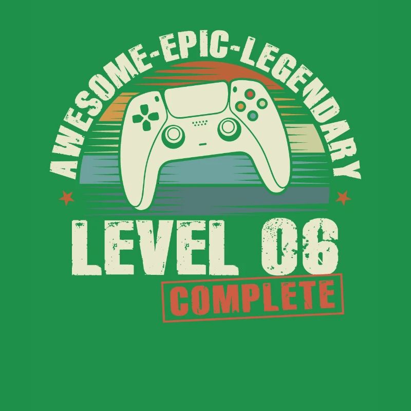 Level 6 Complete Geschenk zum 6. Geburtstag