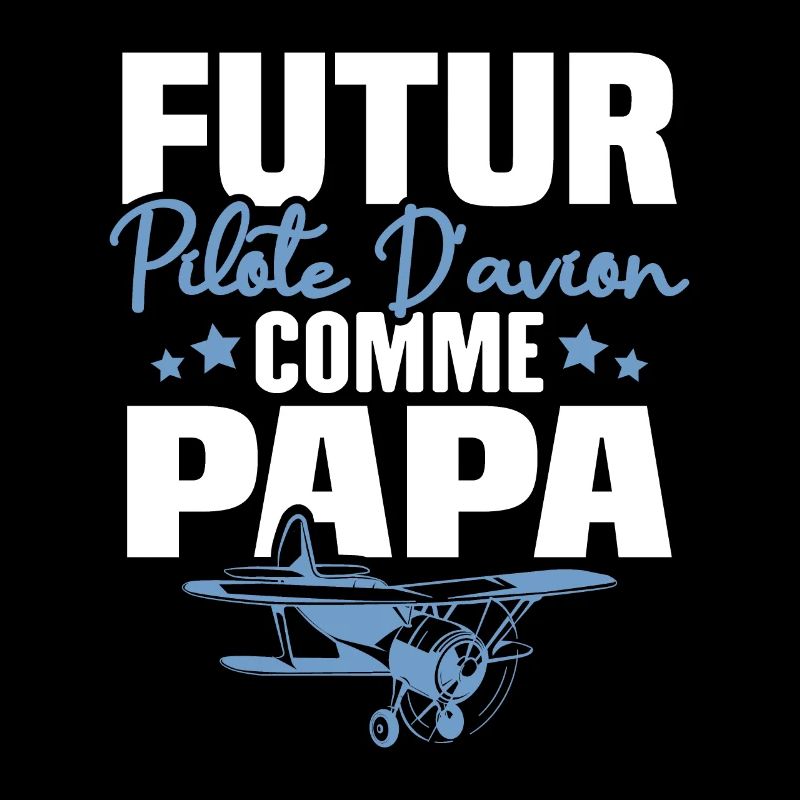 Futur Pilote d'avion comme Papa