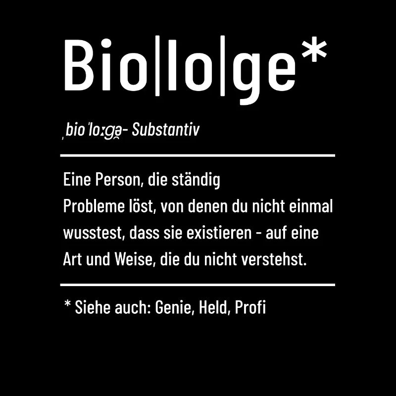 Biologe - Definition - Lexikon