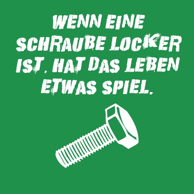 Schraube locker Lustig Geschenk Idee