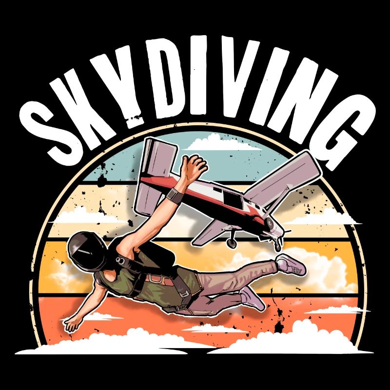 Skydiving Parachuting Parachute