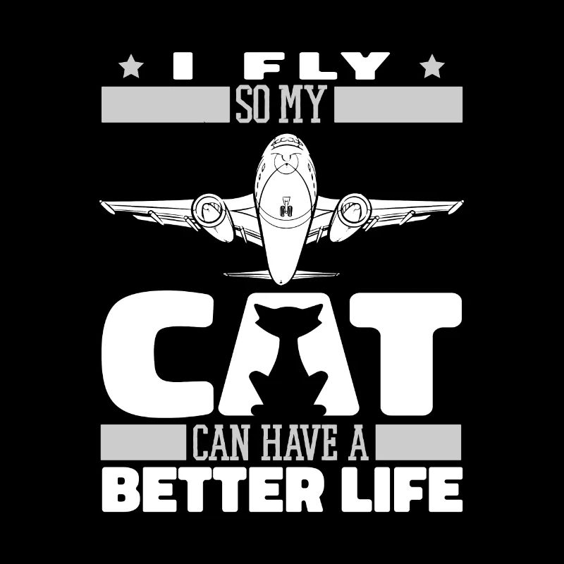Flugbegleiter Stewardess Katze