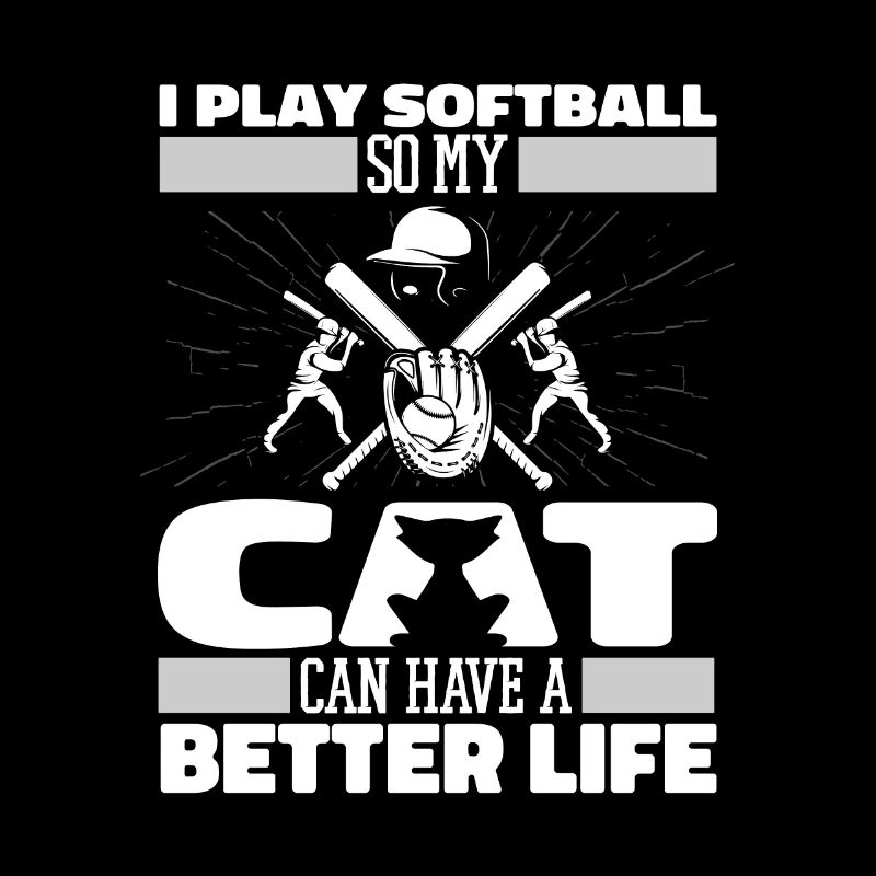 Softball Cat