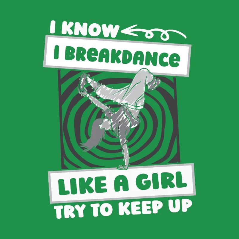 Breakdance Breakdancer Breakdancing Mädchen