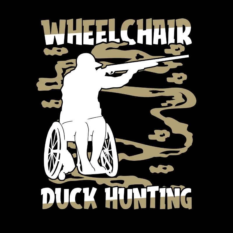 Ente Jagd Entenjagd Rollstuhl