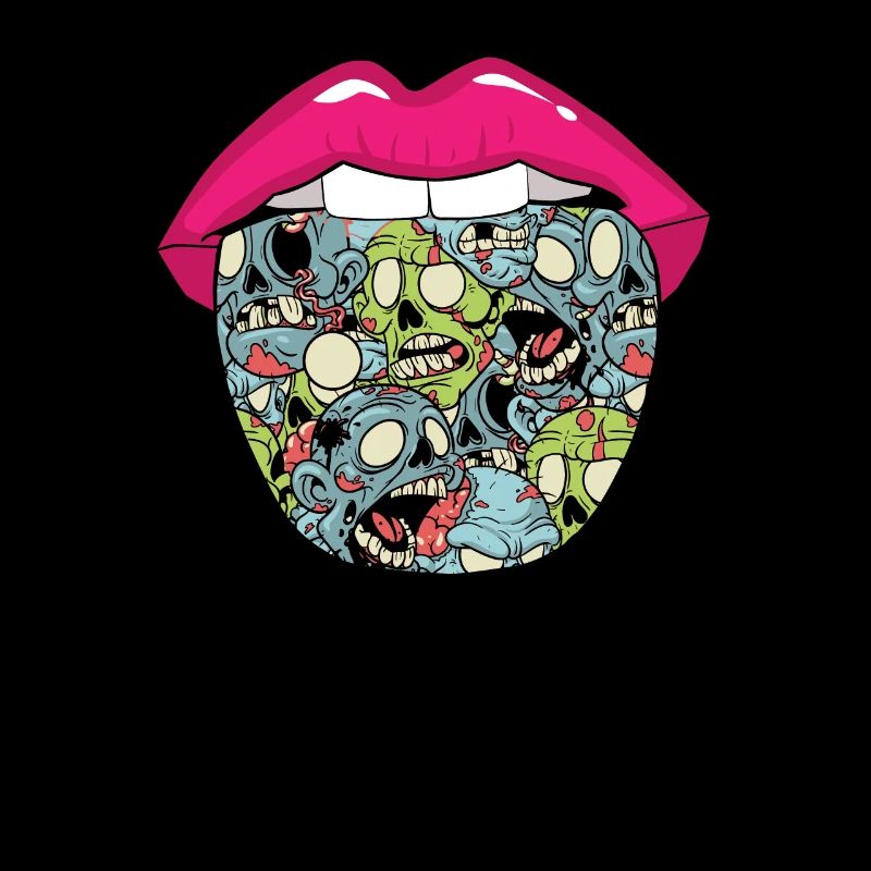 Zombie Halloween Langue