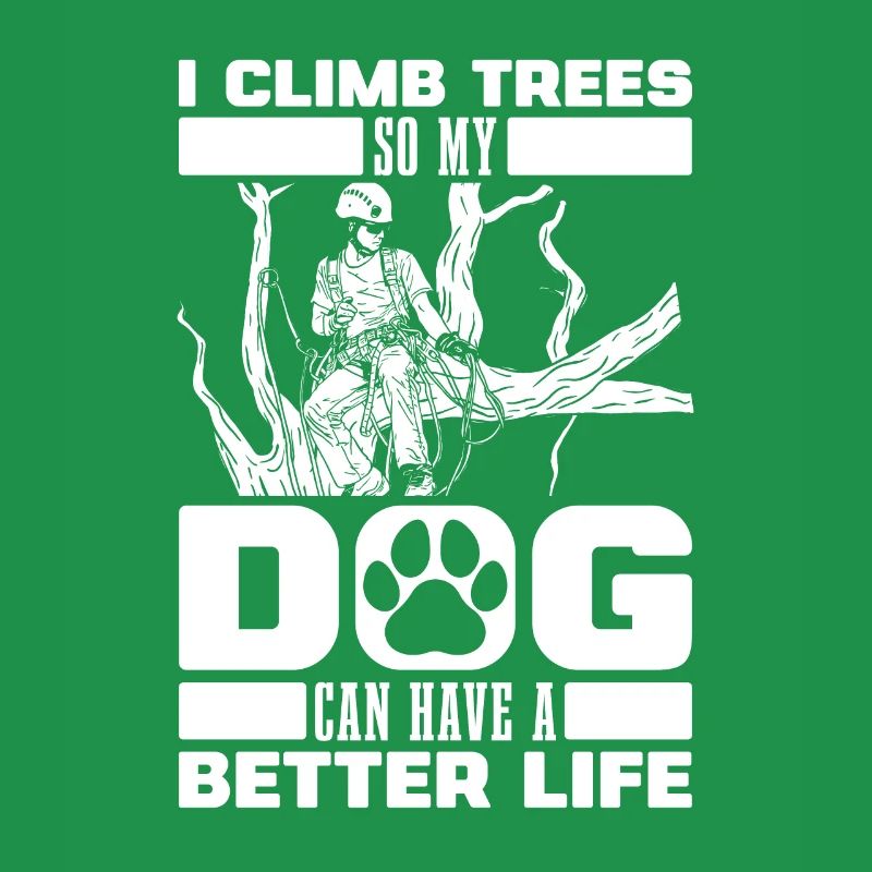 Baumpfleger Baumkletterer Arborist