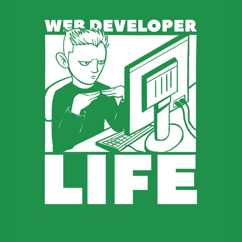 Web Entwickler Webdeveloper Leben