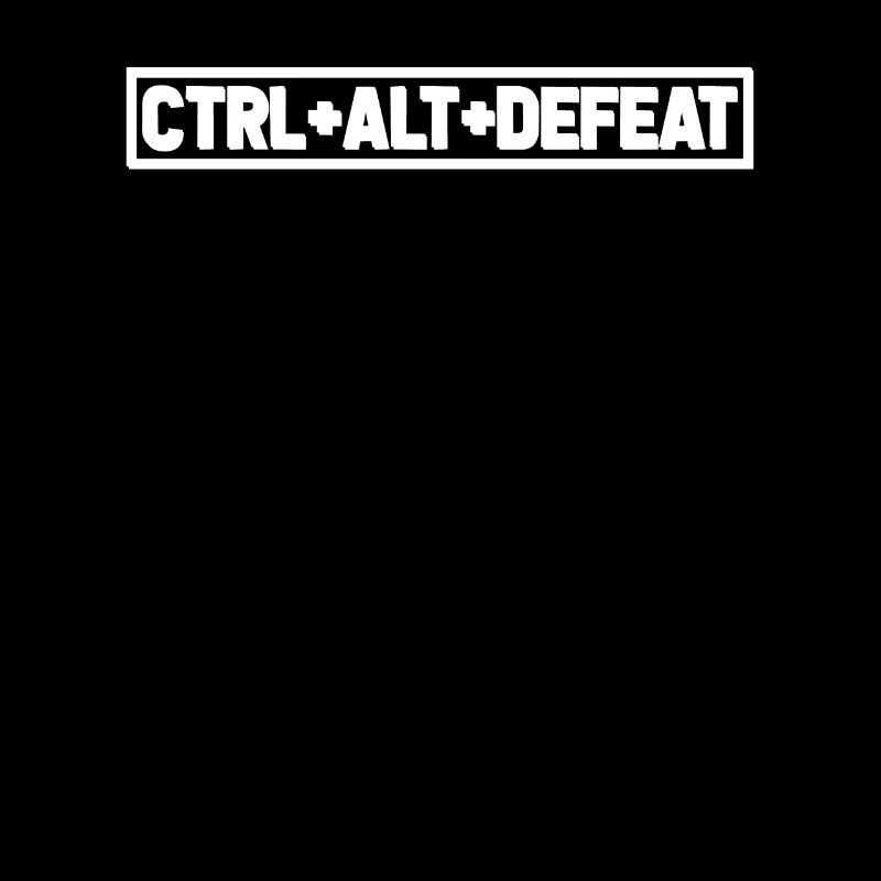 Gamer Gaming Keyboard Shortcuts Ctrl Alt Defeat