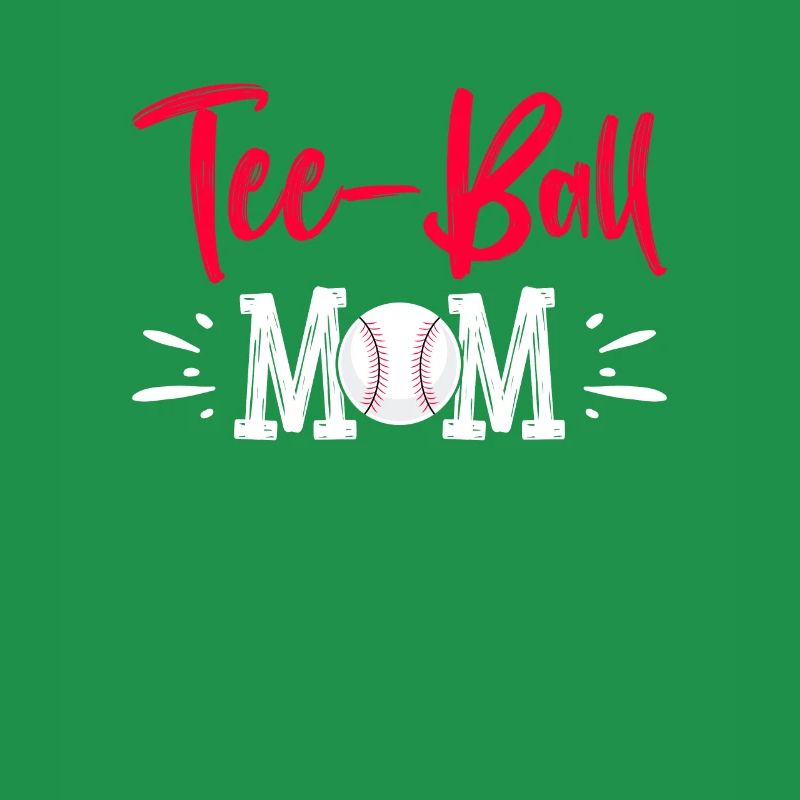 Teeball Tee Ball Tball Mom