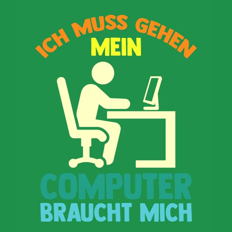 Computer Gamer Zocker Programmierer Administrator