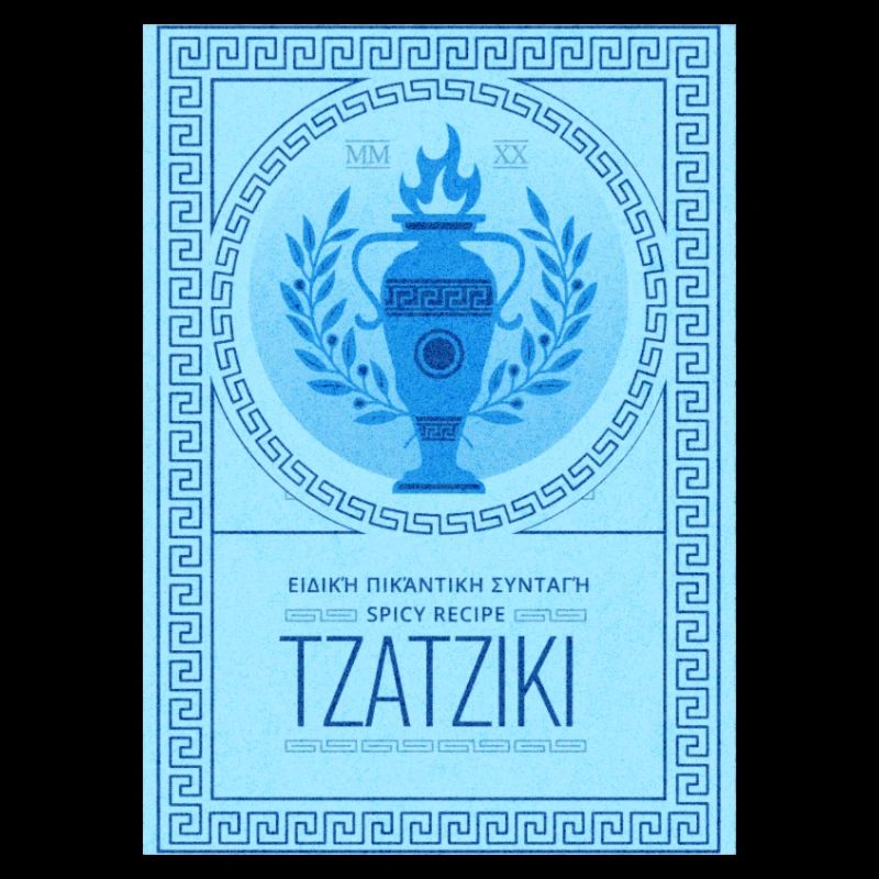 Tzatziki Spice Recipe Greek Pattern