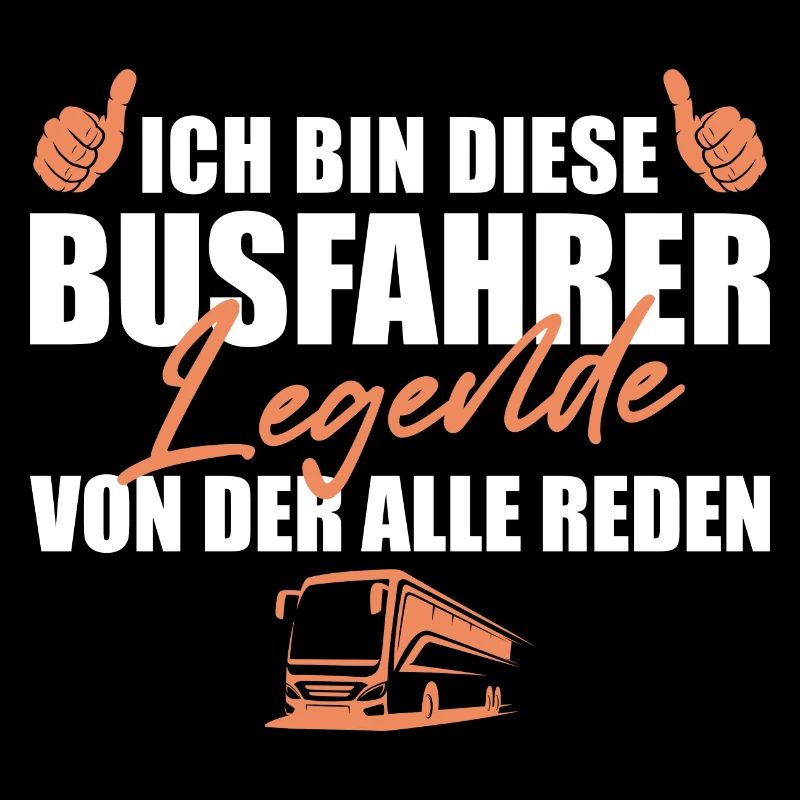 Busfahrer Legende Berufskraftfahrer Geschenk
