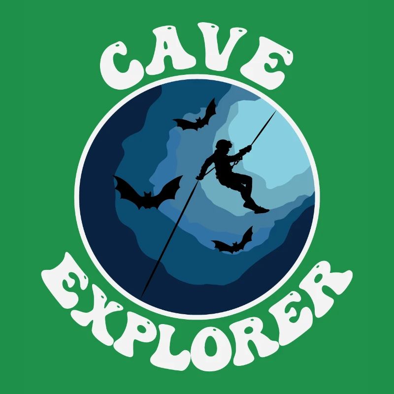 Cave Explorer - Caver Caving Potholing Speleology