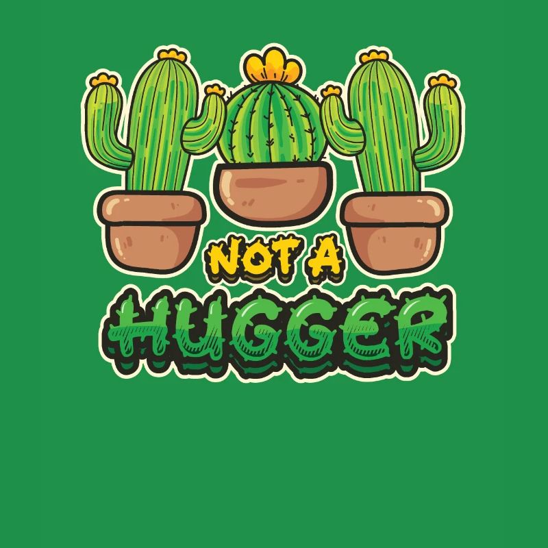 No hugging cactus