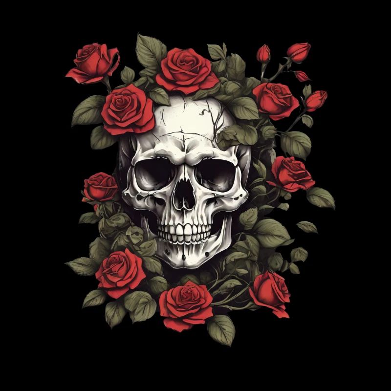 Rose Skull