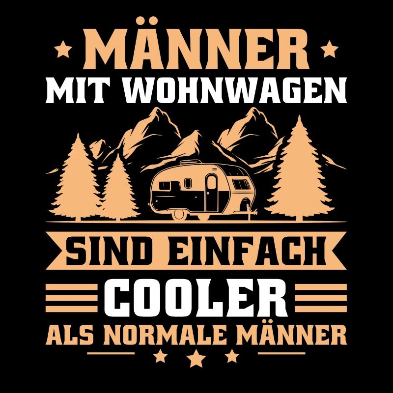 Wohnwagen Campen Männer Camping