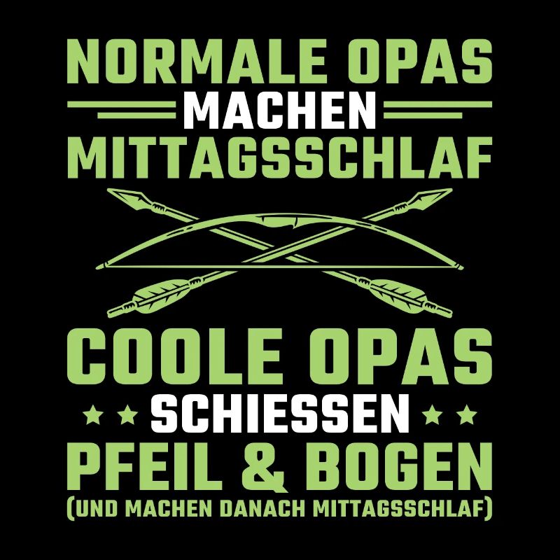 Bogenschießen Opa Bogenschütze