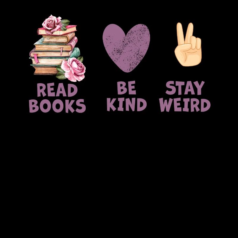 Reading Books Friendly Being Crazy Reading