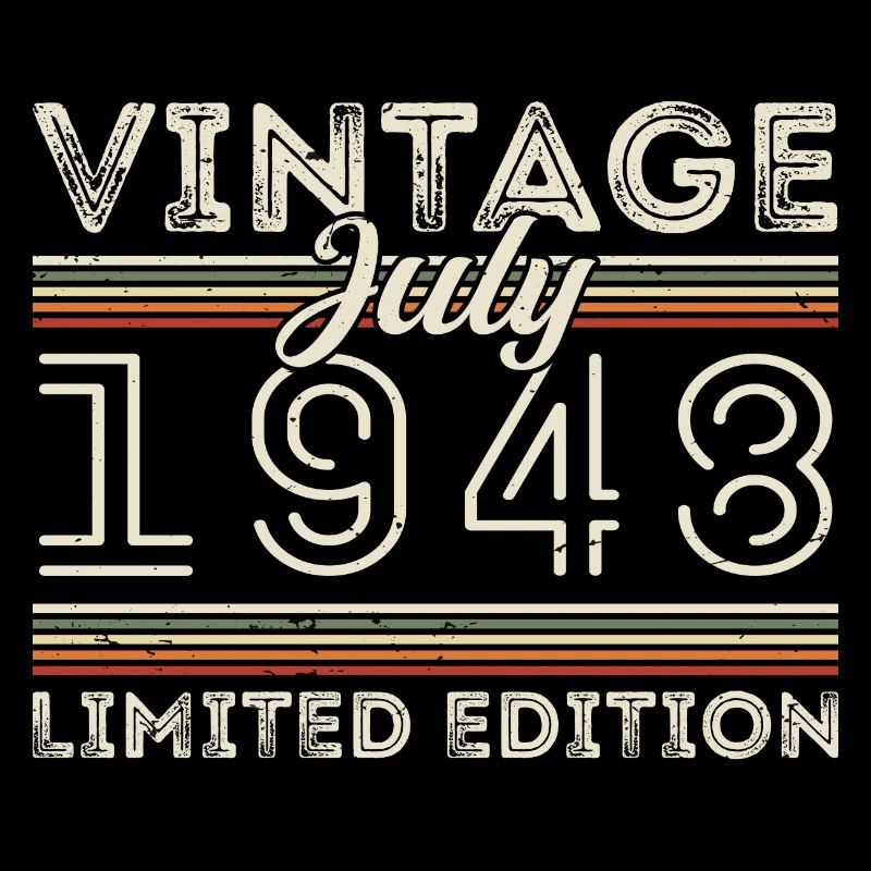 Juli 1948 Juli Geburtstagsgeschenk Juli 1948