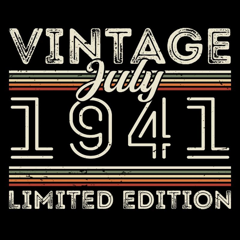 Juli 1941 Juli Geburtstagsgeschenk Juli 1941