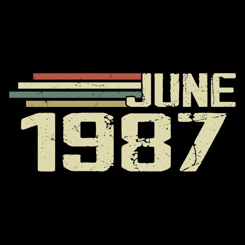 Juni 1987 Jahrestag Juni 1987 Juni 1987 Geburtstag