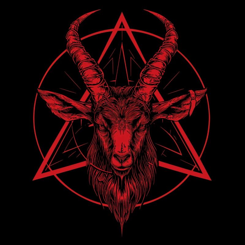 Ziege Baphomet