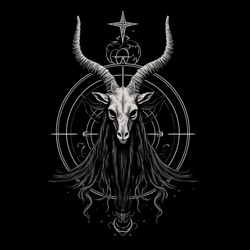 Ziege Baphomet