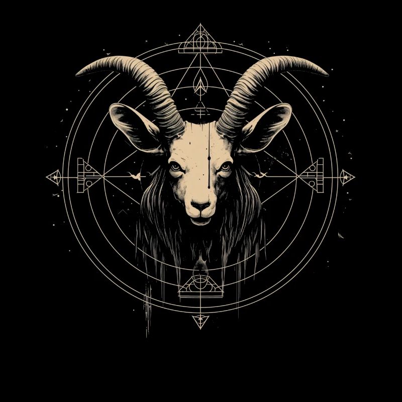 Ziege Baphomet