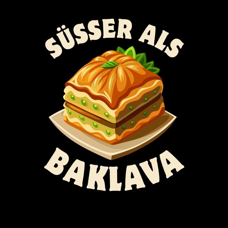 Süßer als Baklava - Süßspeise - Spruch