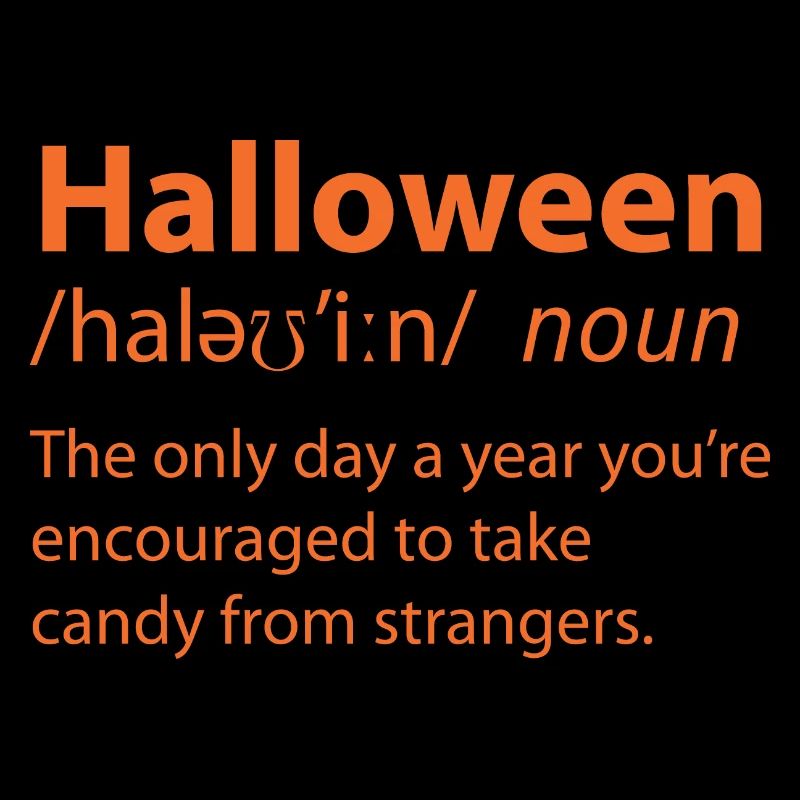 Halloween Funny Dictionary Definition