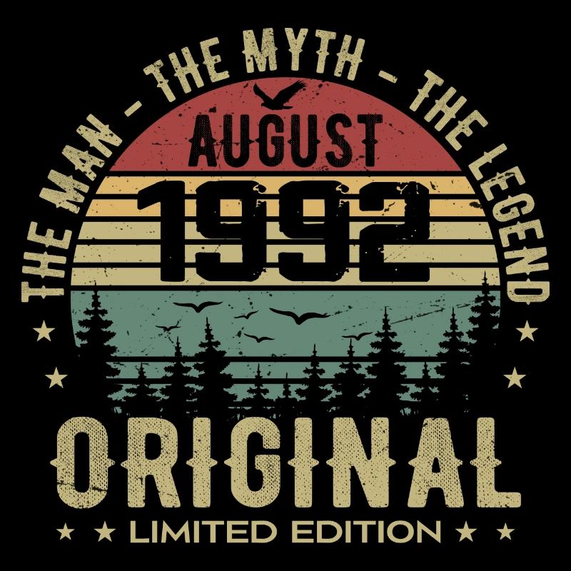 Legend Since Aug 1992 Birthday Gift 1992