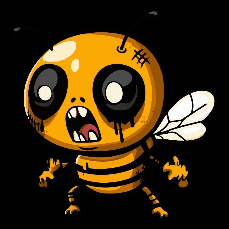 Bee Halloween Zombie
