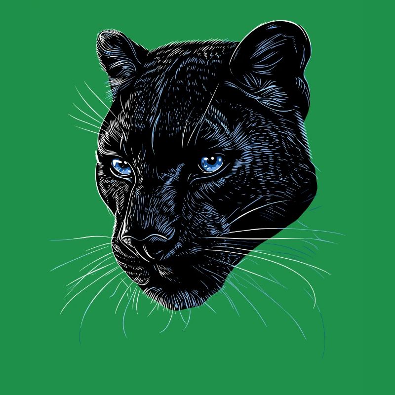 Panther Leopard Raubkatze Süße Großkatze Panter