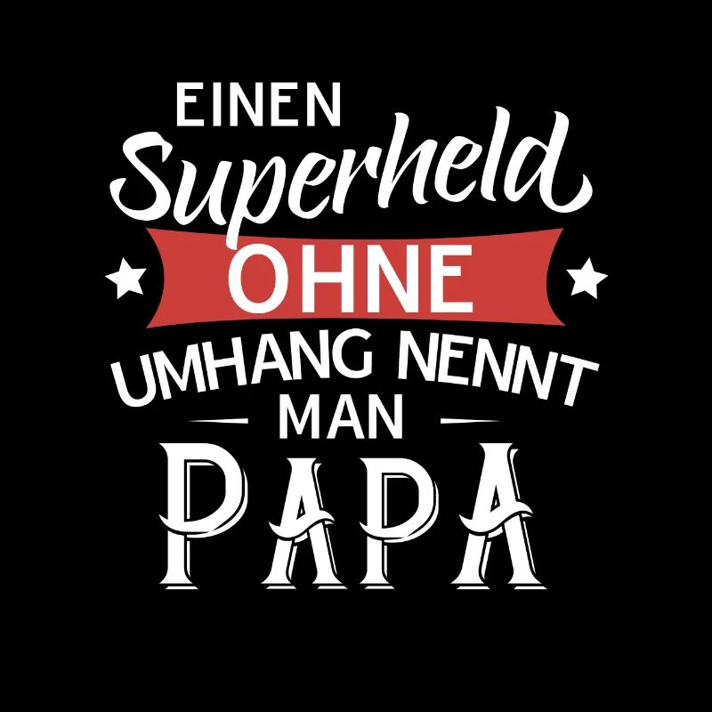Superheld Papa