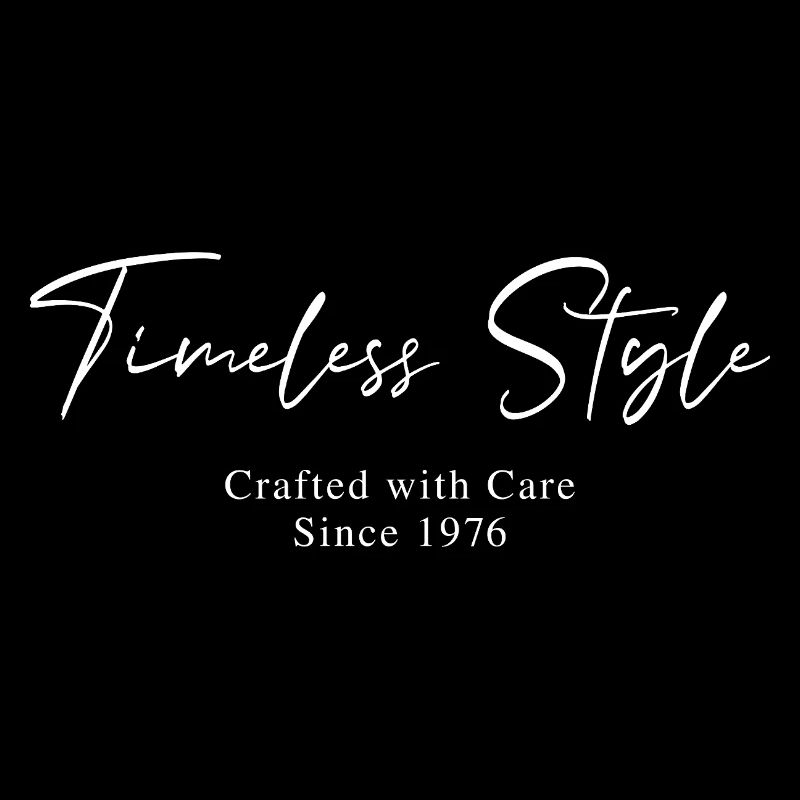 Timeless style since 1976 Script Typography